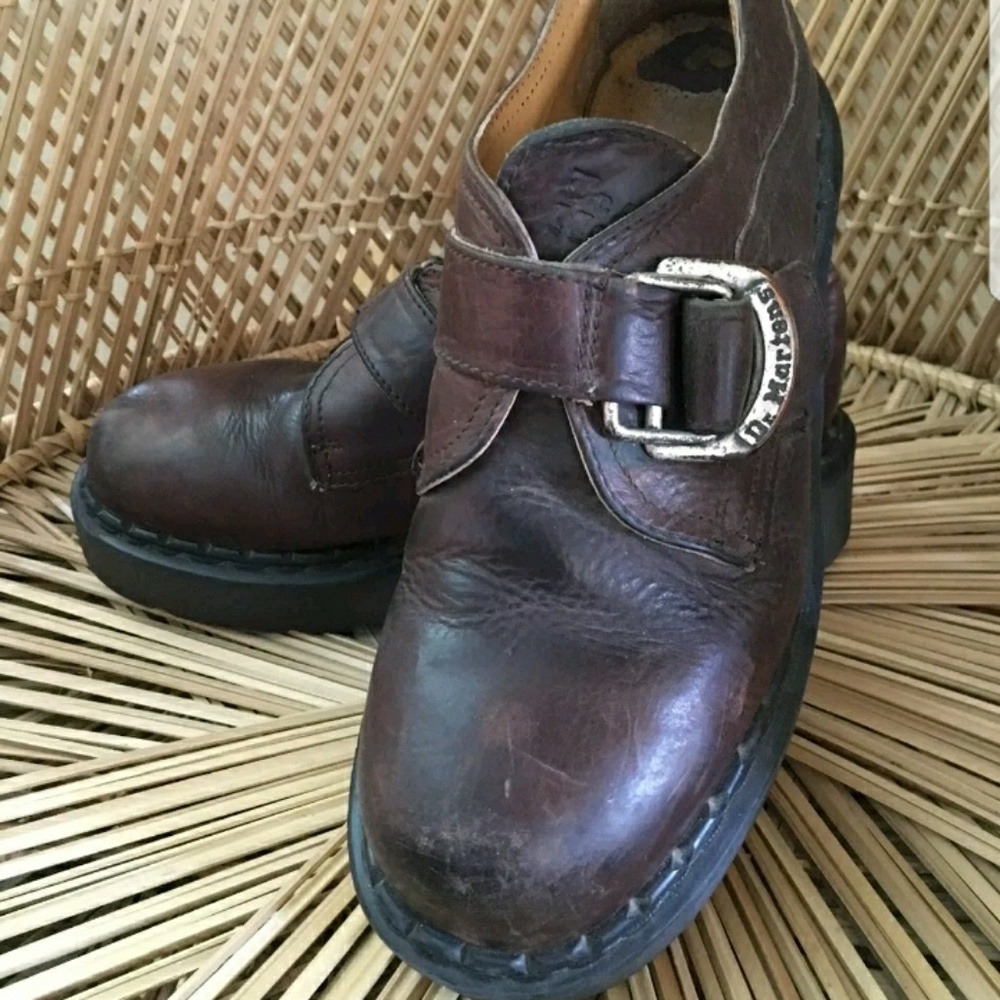 Vintage Mens Dr. Martens buckle shoes size 7